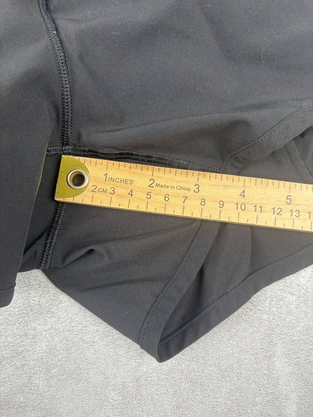 Lululemon Women's Size 4 Black Layered Running Shorts - Picture 10 of 10